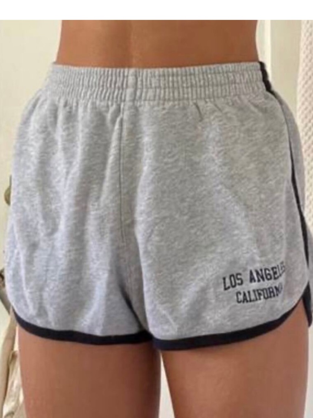 Brandy Melville Gray Los Angeles Shorts